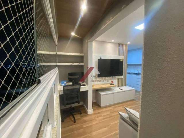 Apartamento com 2 dormitórios à venda, 48 m² por R$ 395.000,00 - Vila Metalúrgica - Santo André/SP