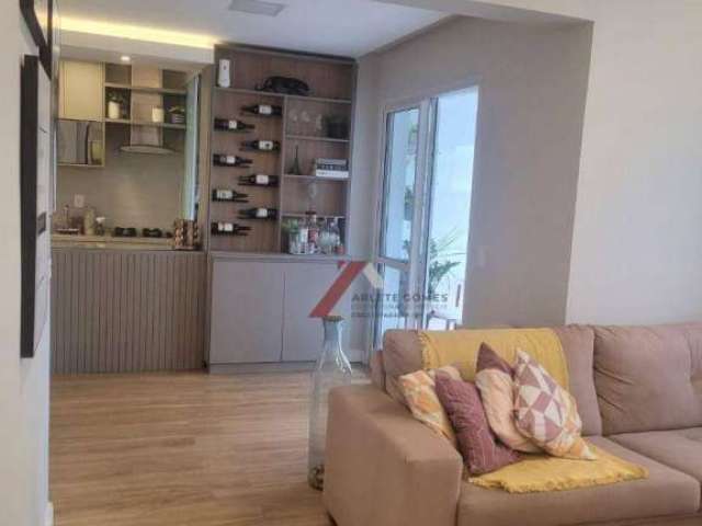 Apartamento com 2 dormitórios à venda, 75 m² por R$ 742.000,00 - Vila Apiaí - Santo André/SP