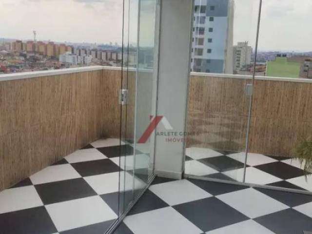 Cobertura com 2 dormitórios à venda, 106 m² por R$ 450.000,00 - Parque São Vicente - Mauá/SP