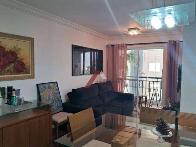 Apartamento com 3 dormitórios à venda, 67 m² por R$ 450.000,00 - Vila Eldízia - Santo André/SP