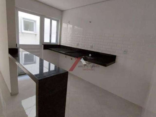 Apartamento com 2 dormitórios à venda, 53 m² por R$ 330.000,00 - Vila Curuçá - Santo André/SP