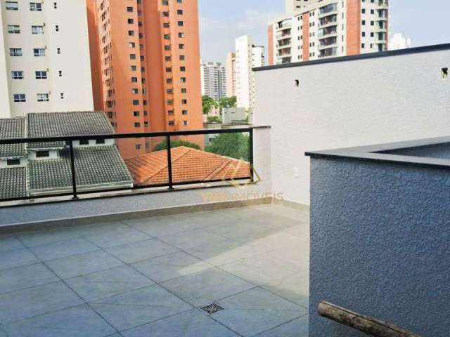 Cobertura com 2 dormitórios à venda, 79 m² por R$ 540.000,00 - Jardim Bela Vista - Santo André/SP