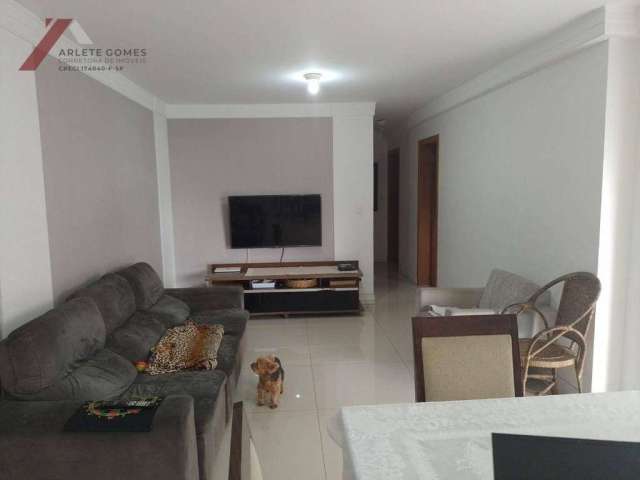 Apartamento com 3 dormitórios para alugar, 120 m² por R$ 5.100,00/mês - Jardim - Santo André/SP