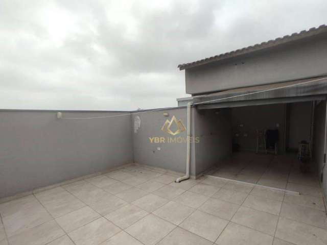 Cobertura com 2 dormitórios para alugar, 80 m² por R$ 2.150,00/mês - Vila Curuçá - Santo André/SP