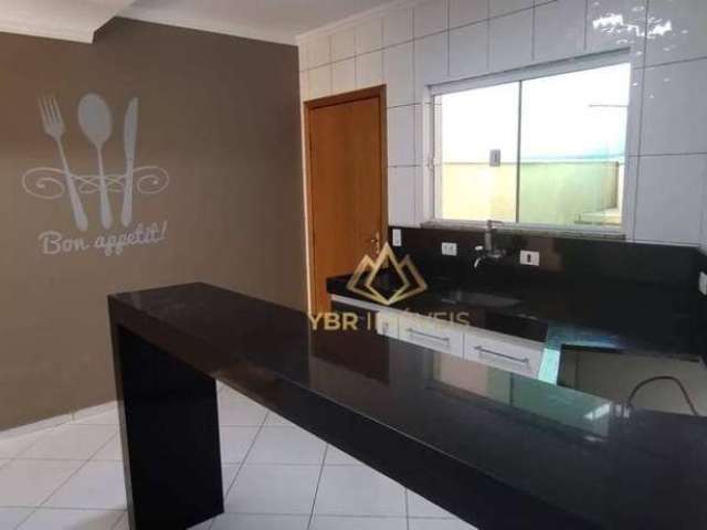 Sobrado com 3 dormitórios à venda, 102 m² por R$ 655.000,00 - Vila Scarpelli - Santo André/SP