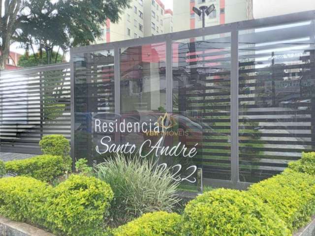 Apartamento com 2 dormitórios à venda, 50 m² por R$ 270.000 - Vila Lutécia - Santo André/SP