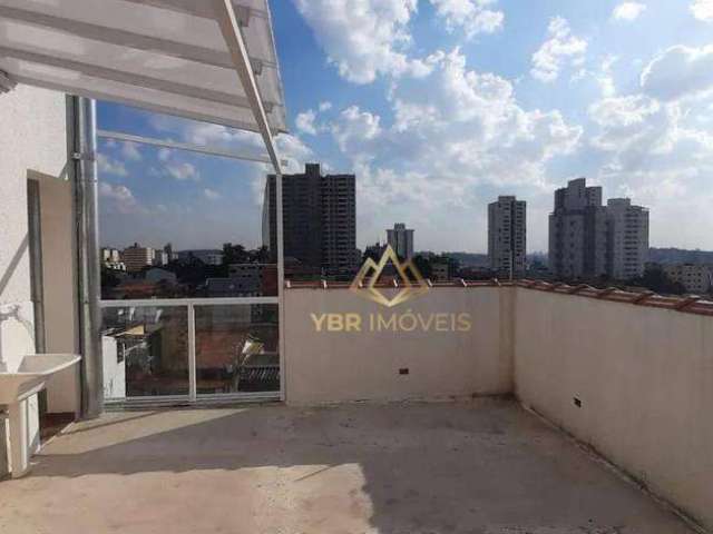 Cobertura com 3 dormitórios à venda, 102 m² por R$ 603.000 - Vila Bocaina - Mauá/SP