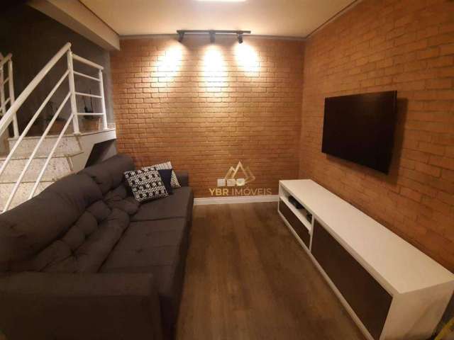 Sobrado com 3 dormitórios à venda, 182 m² por R$ 790.000 - Vila Assunção - Santo André/SP