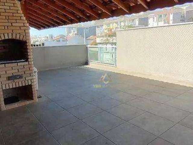 Cobertura com 3 dormitórios à venda, 148 m² por R$ 605.000,00 - Parque das Nações - Santo André/SP