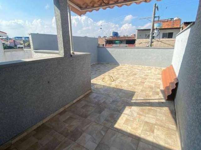 Cobertura com 2 dormitórios à venda, 88 m² por R$ 370.000,00 - Vila Príncipe de Gales - Santo André/SP