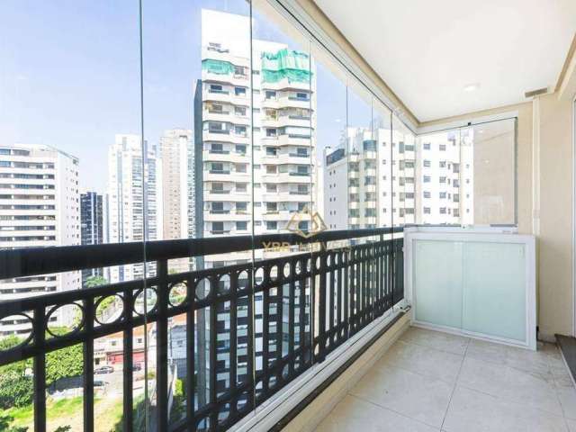 Apartamento com 1 dormitório para alugar, 40 m² por R$ 3.812,03/mês - Anália Franco - São Paulo/SP