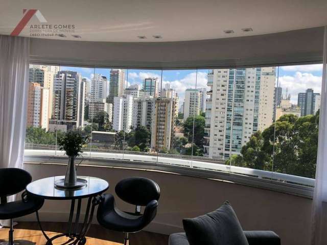 Apartamento com 2 dormitórios, 116 m² - venda por R$ 1.480.000,00 ou aluguel por R$ 10.817,00/mês - Brooklin - São Paulo/SP