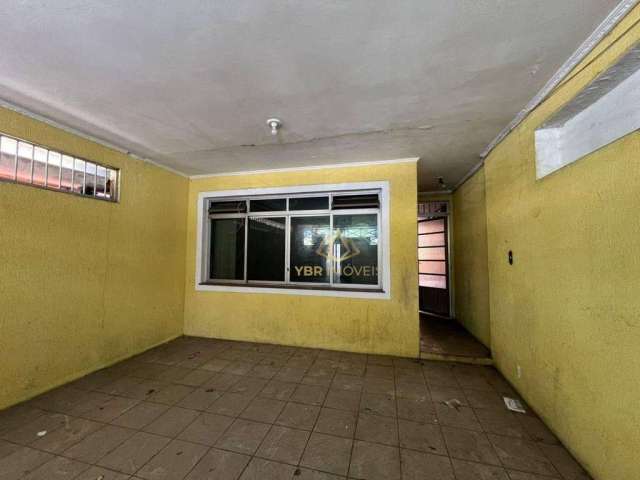 Sobrado com 3 dormitórios para alugar, 206 m² por R$ 3.807/mês - Jardim - Santo André/SP