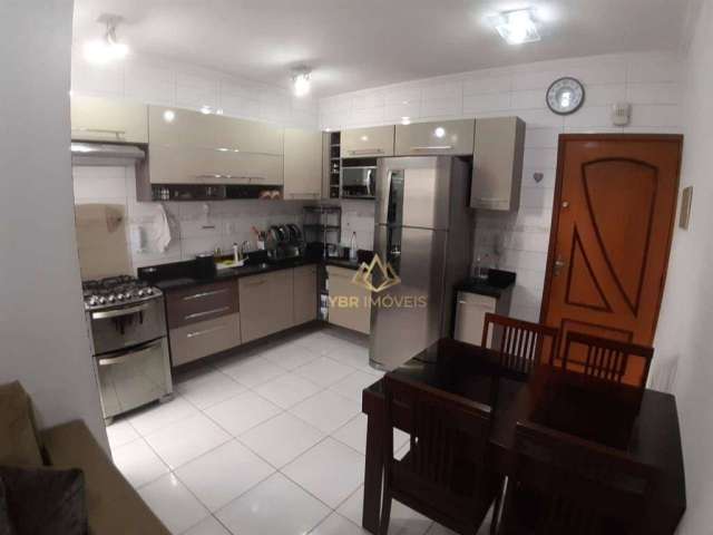 Apartamento com 2 dormitórios à venda, 56 m² por R$ 379.000 - Vila Camilópolis - Santo André/SP