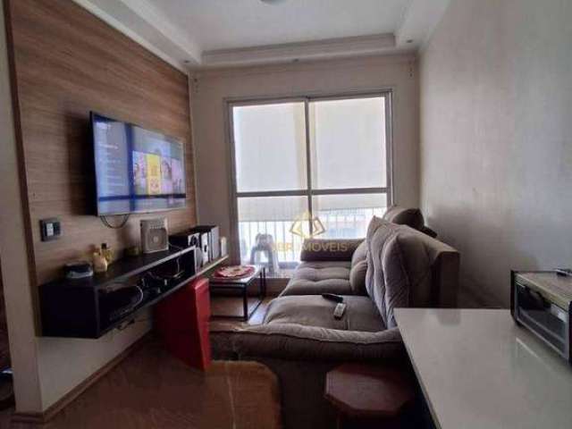 Apartamento com 2 dormitórios à venda, 50 m² por R$ 320.000 - Vila Homero Thon - Santo André/SP