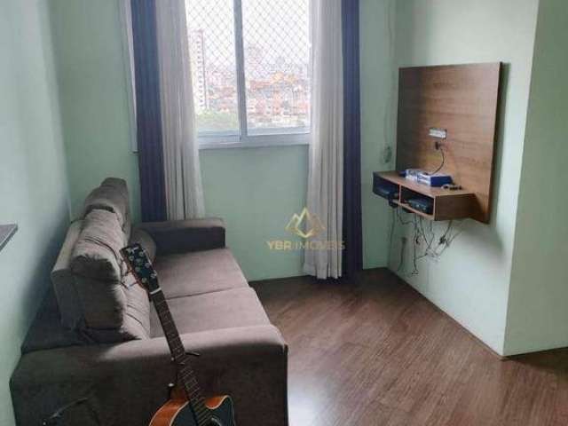 Apartamento com 2 dormitórios à venda, 50 m² por R$ 244.000,00 - Parque São Vicente - Mauá/SP