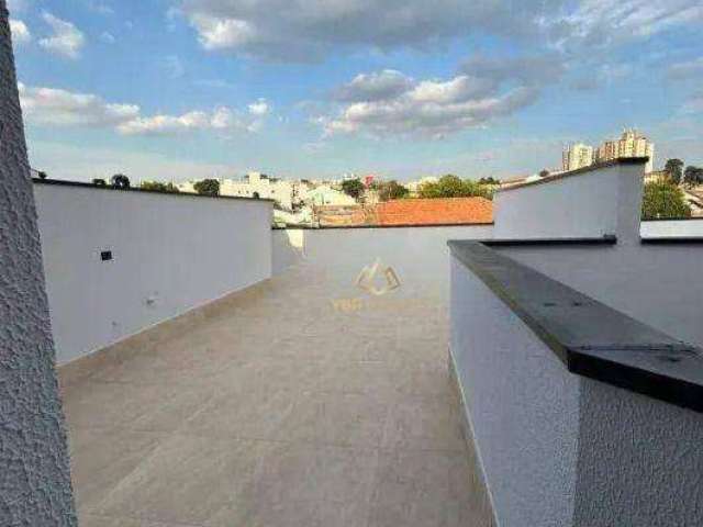 Cobertura com 2 dormitórios à venda, 98 m² por R$ 489.000 - Vila Scarpelli - Santo André/SP