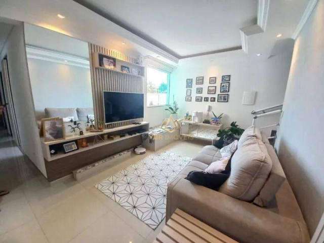 Cobertura com 2 dormitórios à venda, 140 m² por R$ 595.000 - Vila Bastos - Santo André/SP