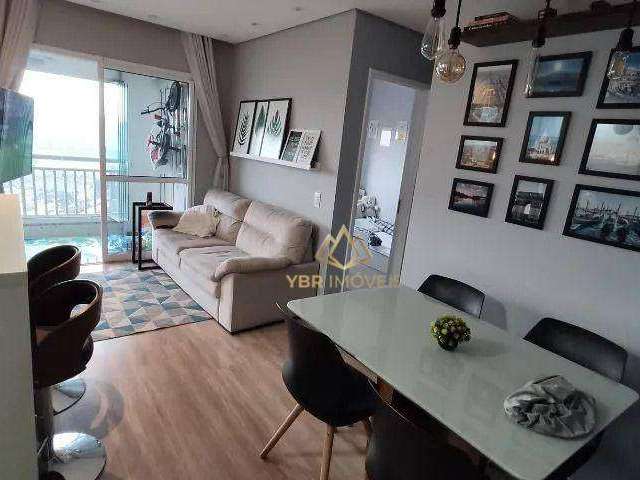 Apartamento com 2 dormitórios à venda, 58 m² por R$ 570.000,00 - Vila Homero Thon - Santo André/SP