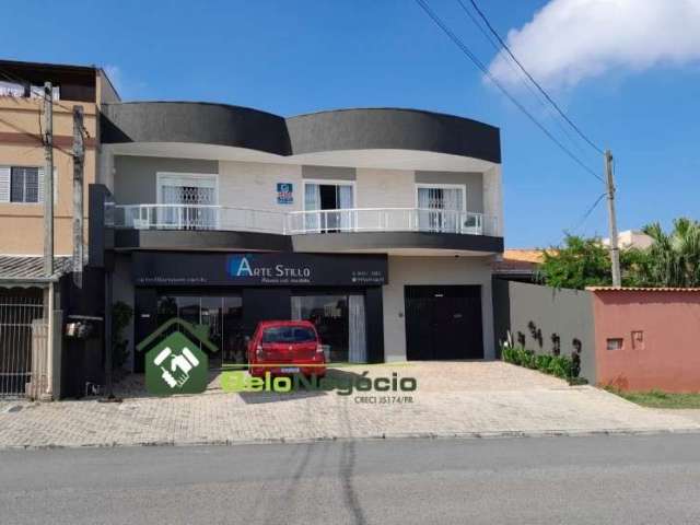 Sobrado residencial / comercial - fazenda velha - araucaria