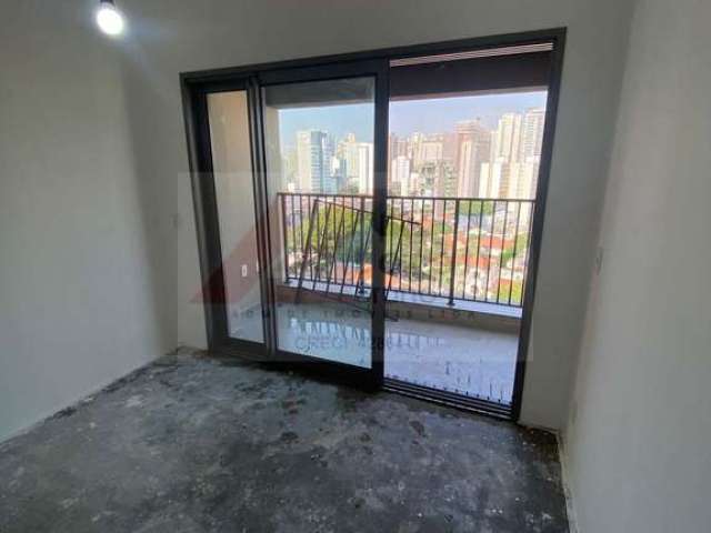 Perdizes - Apto novo ainda no contra piso 50m², 1 dormitório, 1 banheiro, varanda!!