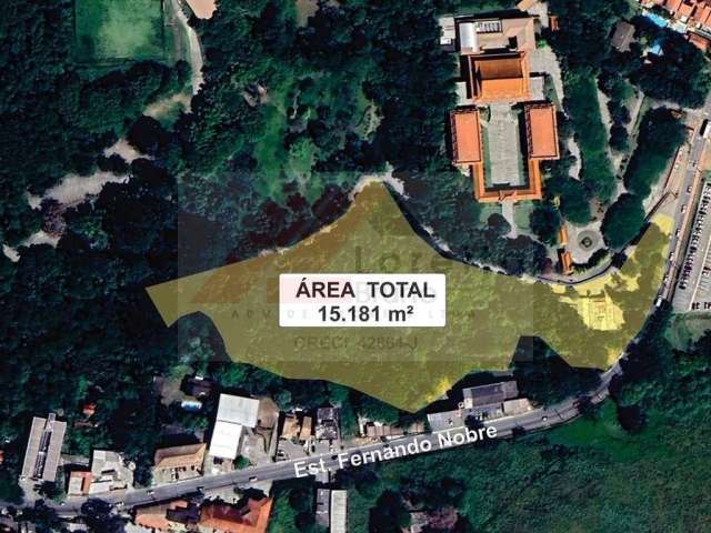 Área (ZUM) 15.181,00m² - Estrada Fernando Nobre (Km 29 Rod. Rap. Tavares, vizinha ao Templo Zu Lai