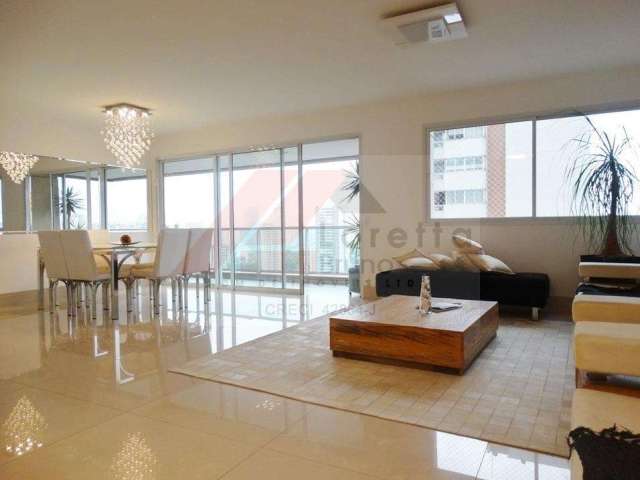 Apartamento com 3 quartos para alugar na Cidade Monções, São Paulo , 198 m2 por R$ 19.000