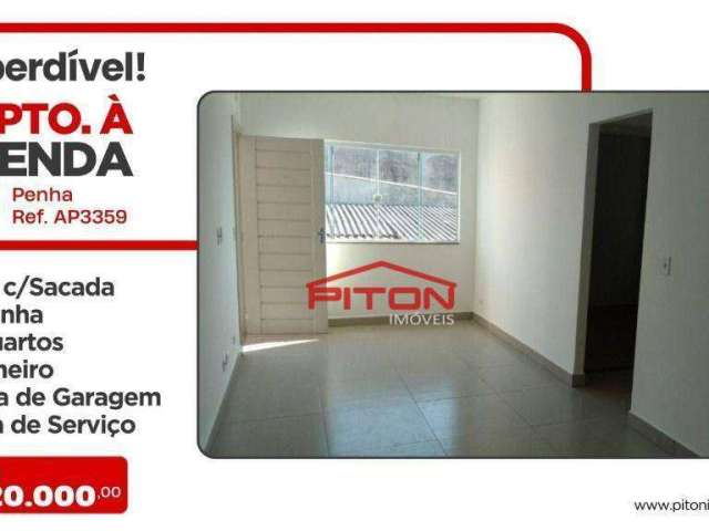 Apartamento com 2 dormitórios à venda, 49 m² por R$ 320.000,00 - Penha - São Paulo/SP