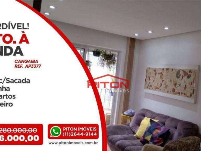 Apartamento com 2 dormitórios à venda, 50 m² por R$ 270.000,00 - Cangaiba - São Paulo/SP