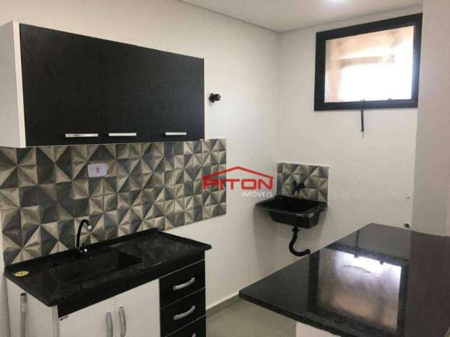 Apartamento com 1 dormitório para alugar, 42 m² por R$ 1.225,00/mês - Vila Buenos Aires - São Paulo/SP