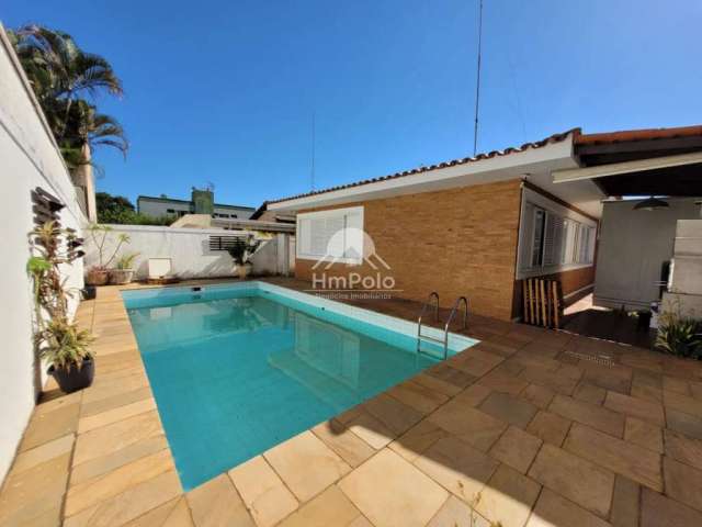 Casa térrea com piscina para locação na Chácara da Barra em Campinas/SP