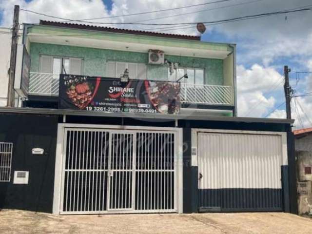 Sobrado com salão comercial no bairro jardim ipaussurama em campinas/sp