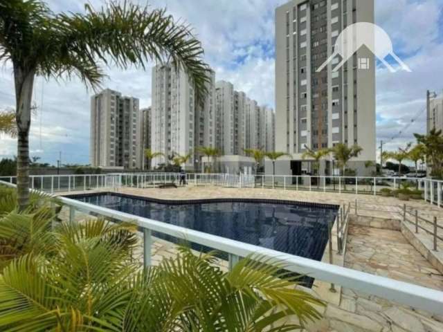 Apartamento á venda, 2 dormitórios 1 sendo (suíte), 1 vaga de garagem coberta, condomínio portal quinta dos pinheiros- Hortolândia / SP.