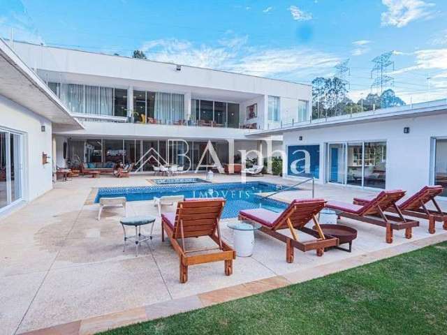 Casa mobiliada de alto padrão a venda no Residencial Tamboré 1 em Barueri - SP