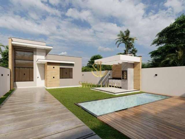 Casa com 3 dormitórios à venda, 117 m² por R$ 850.000 - Boca da Barra - Rio das Ostras/RJ