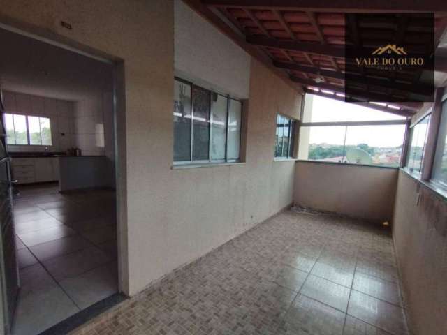 Apartamento com 2 dormitórios para alugar, 60 m² por R$ 700,00/mês - São Pedro - Esmeraldas/MG