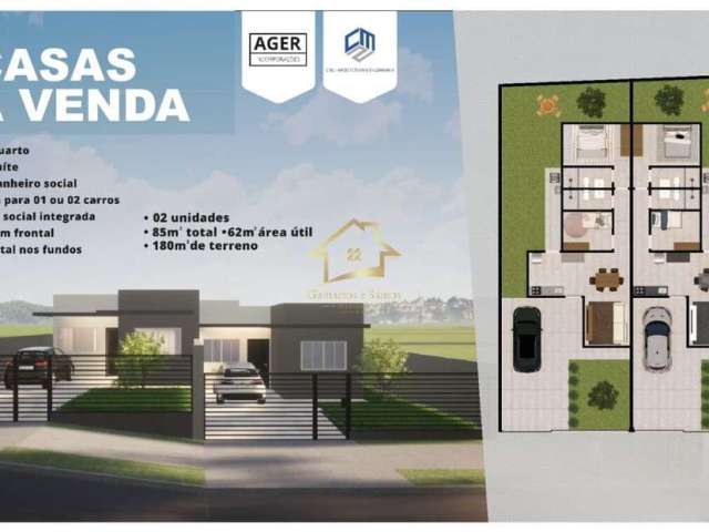 Ótima casa para venda ainda  em construção