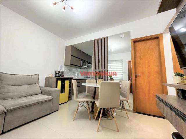 Apartamento com 2 dormitórios à venda, 43 m² por R$ 330.000,00 - Água Rasa - São Paulo/SP