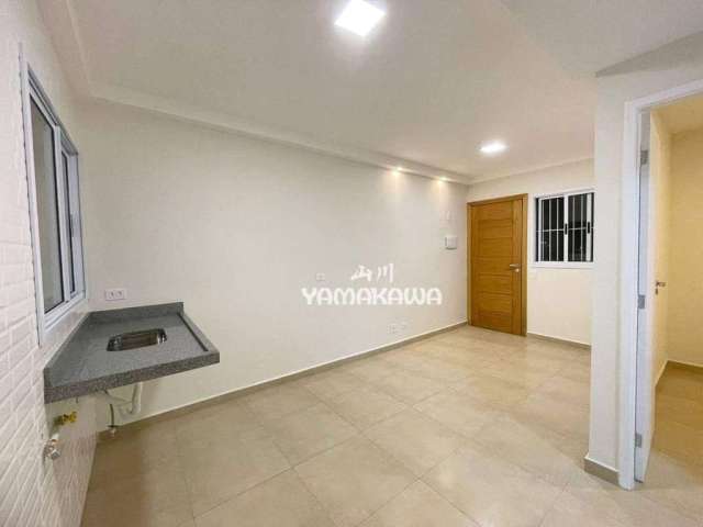 Apartamento com 2 dormitórios para alugar, 32 m² por R$ 2.085,00/mês - Vila Carrão - São Paulo/SP