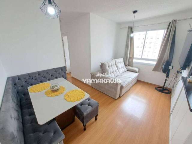 Apartamento com 2 dormitórios à venda, 42 m² por R$ 275.000,00 - Parque do Carmo - São Paulo/SP