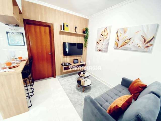 Apartamento com 1 dormitório para alugar, 35 m² por R$ 3.390,00/mês - Vila Carrão - São Paulo/SP