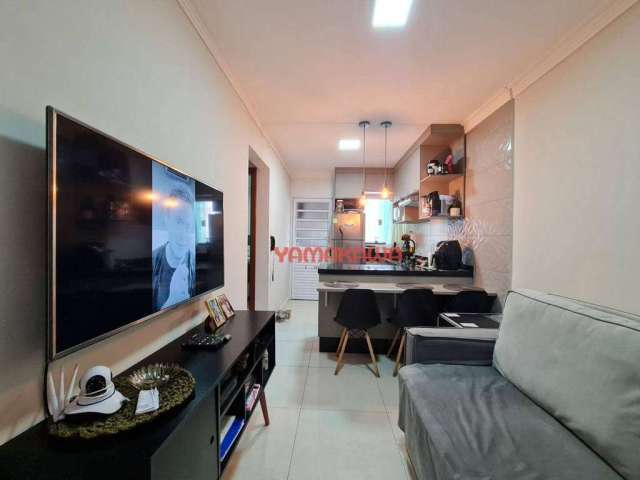 Apartamento com 2 dormitórios à venda, 45 m² por R$ 265.000,00 - Cidade Patriarca - São Paulo/SP