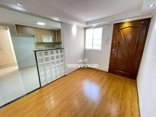 Apartamento com 2 dormitórios, 49 m² - venda por R$ 320.000,00 ou aluguel por R$ 2.400,00/mês - Artur Alvim - São Paulo/SP