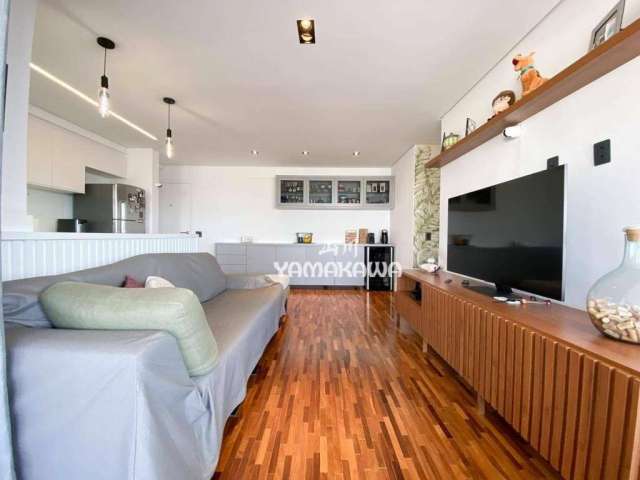 Apartamento com 2 dormitórios à venda, 90 m² por R$ 1.200.000,00 - Tatuapé - São Paulo/SP