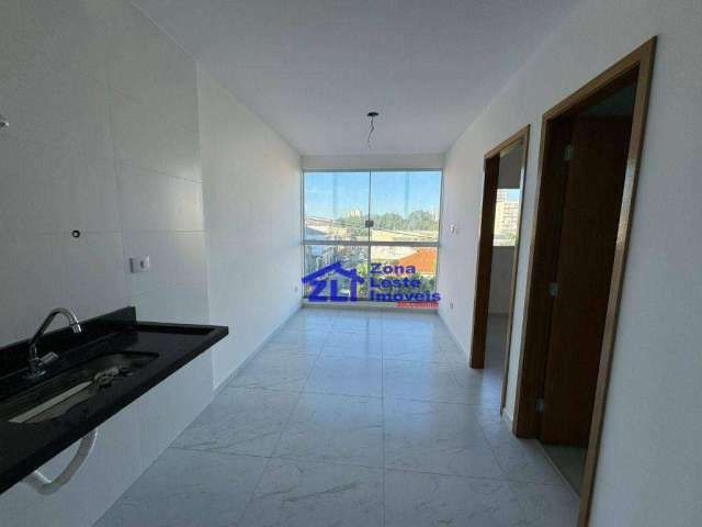 Apartamento com 2 dormitórios, sem vaga, com  gardem, à venda, 34 m² por R$ 249.000 - Vila Ema - São Paulo/SP