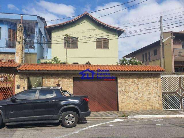 Sobrado com 4 dormitórios e até 5 vagas de garagem.. à venda, 380 m² por R$ 1.400.000 - Jardim Piqueroby - São Paulo/SP