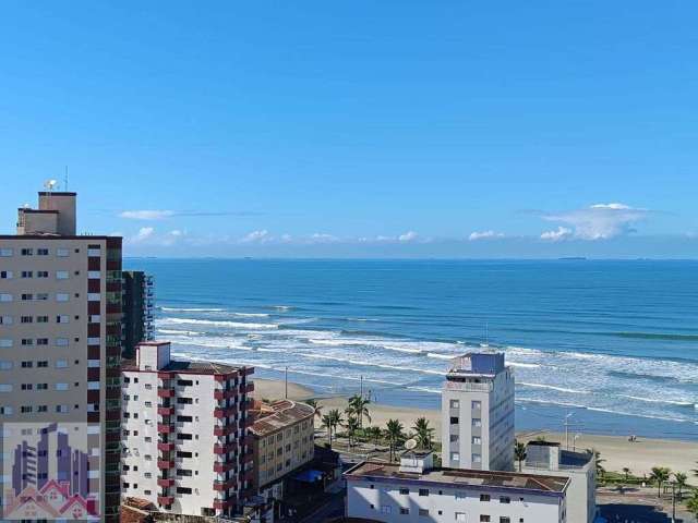 Apartamento com vista mar 2 dormitórios, 2 suítes no Caiçara