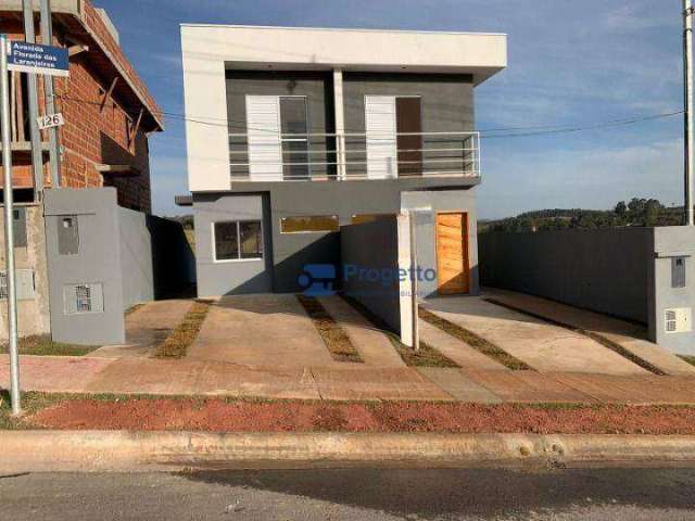 Casa com 3 dormitórios à venda, 80 m² por R$ 440.000 - Flores do Aguassaí - Cotia/SP