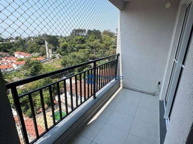 Apartamento com 2 dormitórios para alugar, 55 m² por R$ 2.754,00/mês - Granja Viana - Cotia/SP