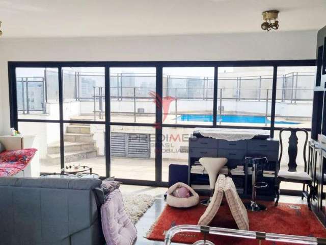 Cobertura Duplex com 360 mts2, á venda na Vila Mariana, piscina ptivativa